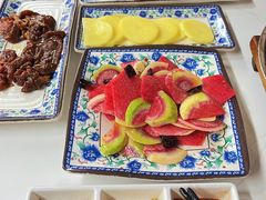 拌萝卜皮-大槐树烤肉馆