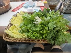 青菜拼盘-龍園涮肉(丰庆路店)