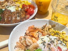 照烧鸡排波奇碗-爱樂咖啡(青年体育公园店)