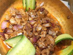 干锅孜然羊肉-楼兰新疆主题餐厅(苏州中心店)