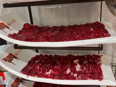 鲜牛肉-左庭右院鲜牛肉火锅(浦江欢乐颂店)