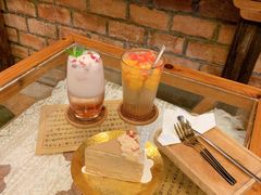 玫瑰荔枝苏打-西关84·History·Art·Cafe