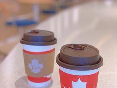 燕麦澳白-Tims天好咖啡(江干万象城店)