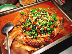 -探鱼·鲜青椒爽麻烤鱼(番禺万达店)