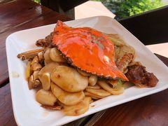 蟹炒年糕-石榴院子(西施故里店)