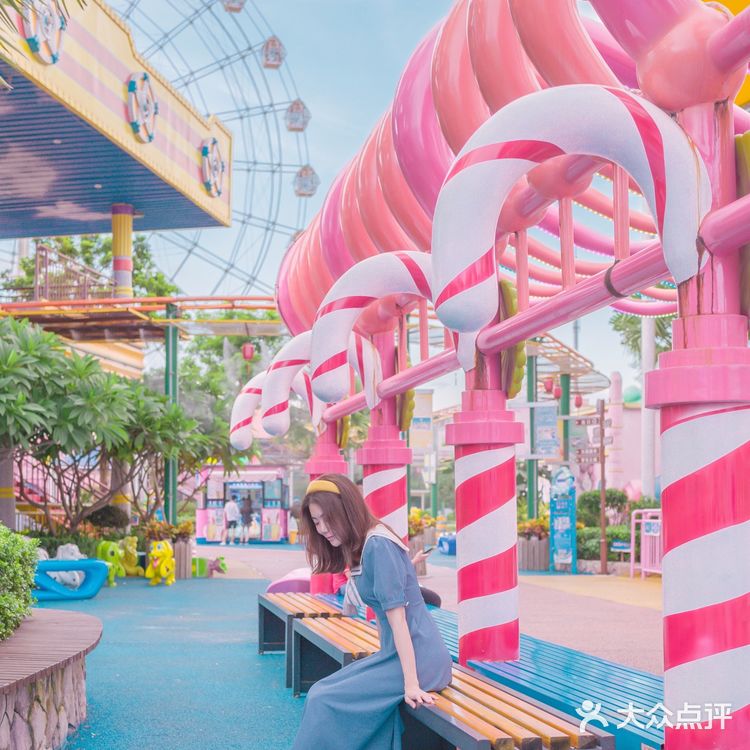 深圳粉色少女主题游乐园🎡附Lr调色
