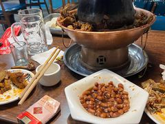 -超越炭火牛蛙火锅鸡(河东店)