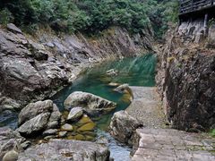 -楠溪江石桅岩