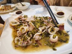 酸菜炒鱿鱼-温岭人家(红花北路店)