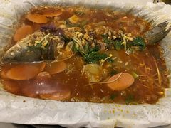 蒜香草鱼-巫山纸包鱼(红旗河沟店)