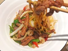 牛柳虾仁伴川-汤去三面