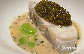 Slightly Drunk Yellow Croaker with Caviar