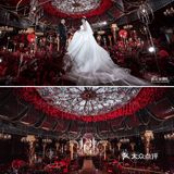 红金色欧式宫廷风婚礼的大气上档次呢[礼花]