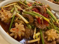 腰花烧鱿鱼-付掌柜在成都·热炒砂锅集(金禾店)