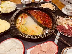 -小志家.鲜牦牛肉牛杂火锅野生菌汤锅