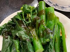 白灼蚝油碧绿鲜芥兰-丽的面家(多宝路店)