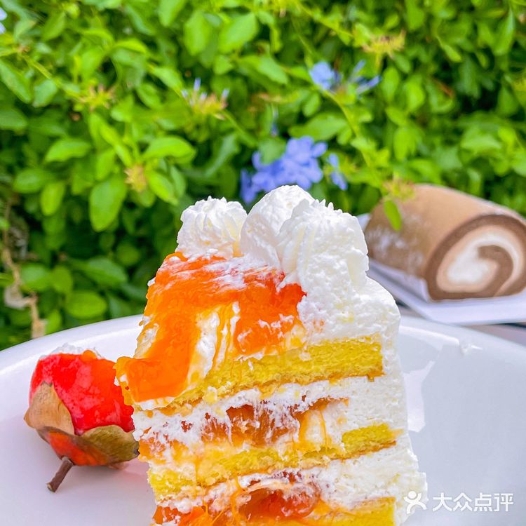 柿子蛋糕这一口！！吃出了秋天的味道！！