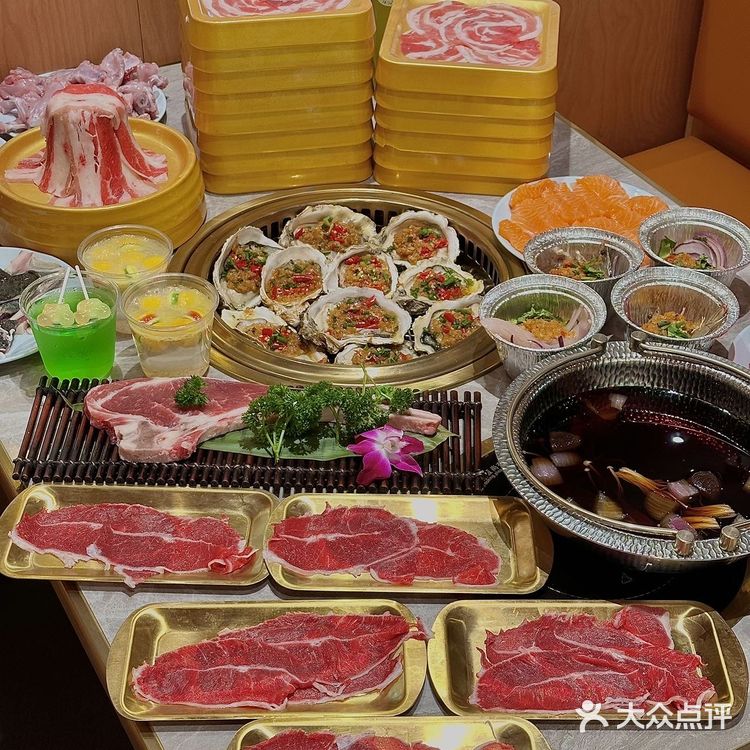 宝山万达新开的穷鬼食堂！129r烧烤火锅畅吃