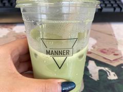 冰抹茶拿铁-Manner Coffee(凌空SOHO店)