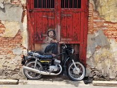 -槟城街头艺术街区