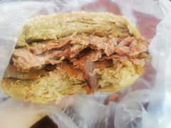 烧饼夹牛肉-新月斋(豆瓣胡同店)