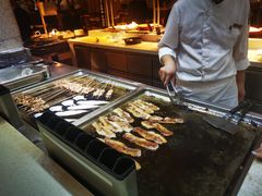 自助取餐区-青岛金沙滩希尔顿酒店·自助餐厅