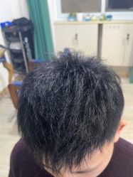 点击看大图 -极客侠男士假发定制补发