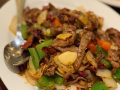 孜然羊肉-富满美食