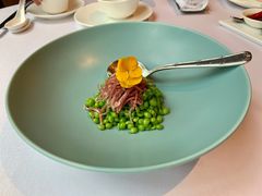 帕尔马火腿丝拌豌豆-广州富力丽思卡尔顿酒店·丽轩·粤菜