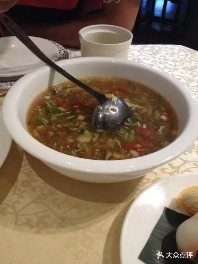 绿波廊(豫园路店)上海酸辣汤图片 - 第3张