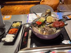 海鲜贝壳火锅大锅-济扶岛韩国海鲜汤제부도 해물탕(望京店)