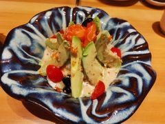 牛油果三文鱼沙拉-大岛日本料理铁板烧(南通大饭店)