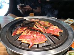 -明洞阿姨·韩式酱蟹烤肉·创意料理(三元桥店)