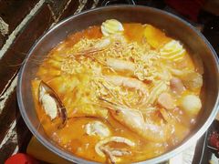 -辛明堂洞韩式芝士年糕火锅(万达店)