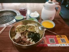 -明洞阿姨·韩式酱蟹烤肉·创意料理(三元桥店)