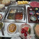 今天火锅吃撑了,超满足
