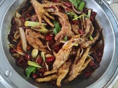 糯香鸭掌翅-休记光头香辣蟹干锅店(衣冠庙店)