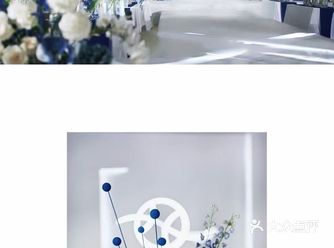 一场设计包裹了两个人的青春 婚礼色系:白色+克莱茵