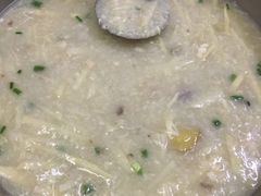 鱼蓉螺肉笋丝粥-独树塱农庄