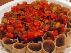 西红柿浇汁莜面-西贝莜面村(上海百联西郊店)