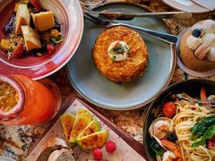 皇后鹅肝酱配面包-BROWNSTONE布朗石西班牙餐厅(富城店)