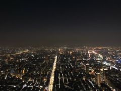 頂樓觀台北夜景-台北101