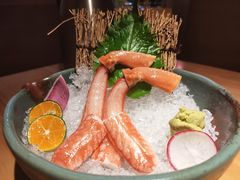 松叶蟹腿刺身-綱元·海鲜豆捞(明州里店)