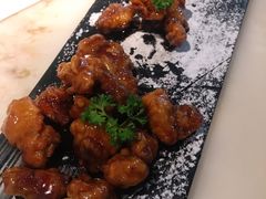 雪花糖醋里脊-绿茶餐厅(二七万达店)