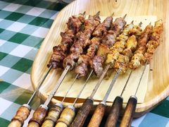 烤羊肉串-新疆巴州金丝特餐厅(大钟寺店)