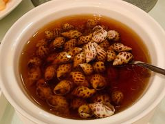 古越陈酿煮花螺-杭州西子湖四季酒店·金沙厅