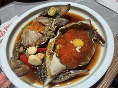-草家酱蟹炭火烤肉店(珲春南路一店)