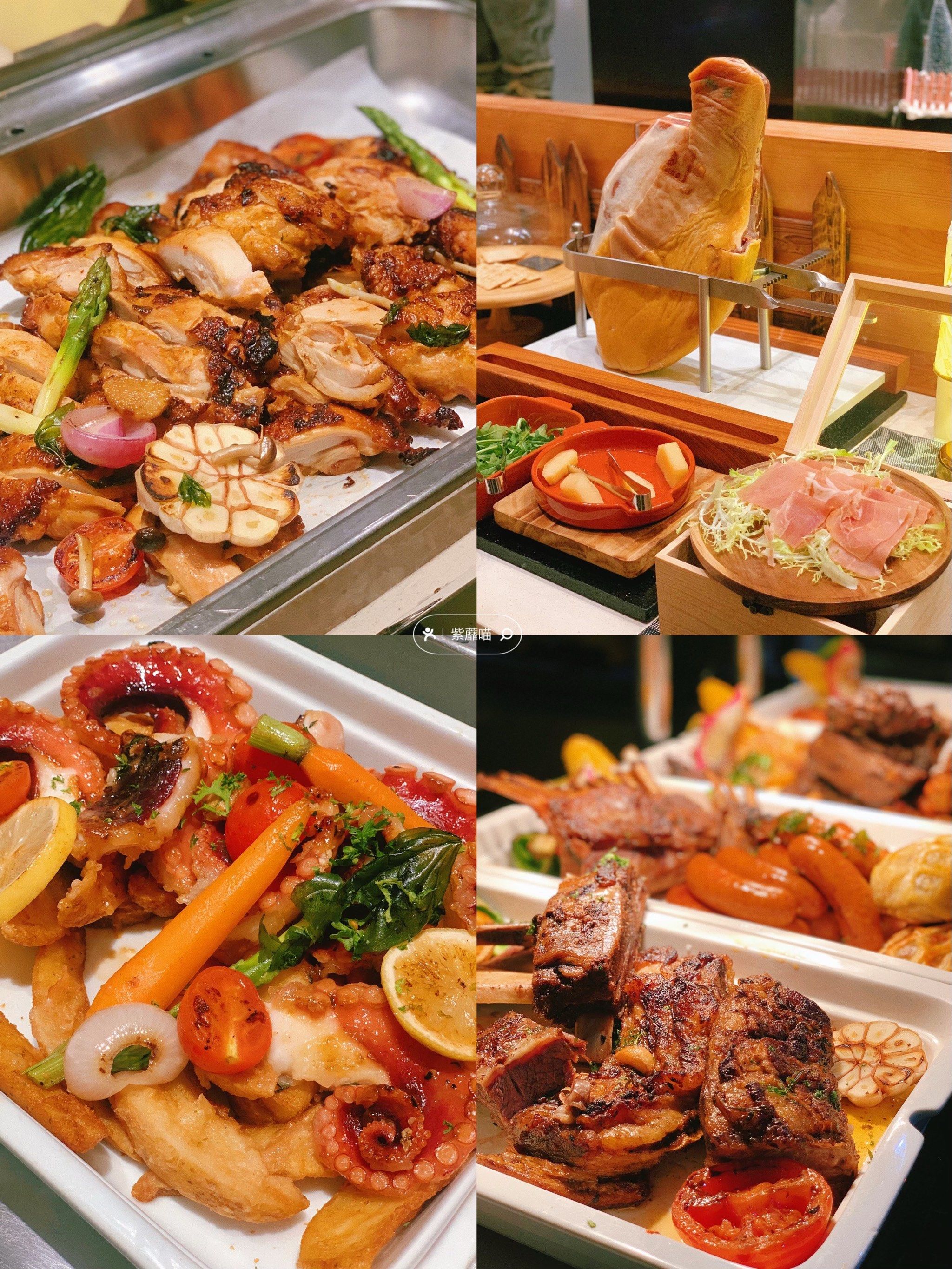 铂尔曼酒店自助餐采用开放式风格
取各种鲜活食材
加以独特的烹饪