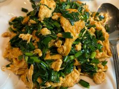 虾酱韭菜炒鸡蛋-昆仑饭店-鲜筵餐厅
