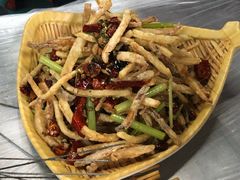 干煸藕丝-小民大排档(马场角横路店)